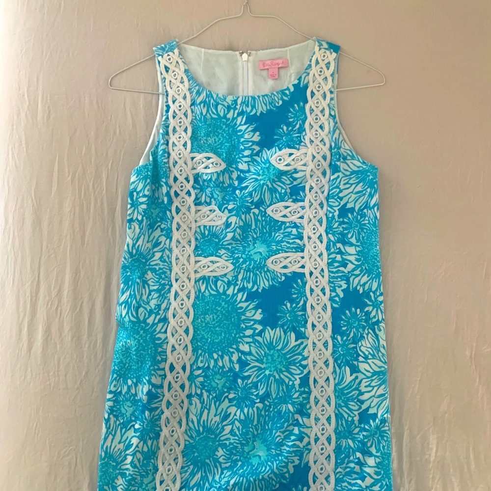 Lily Pulitzer Blue & White Dress